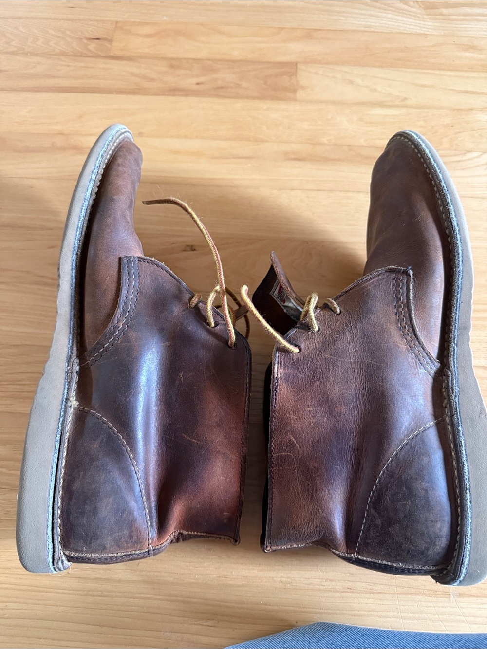 Red Wing Leather Chukka Boots - Picture 7 of 9